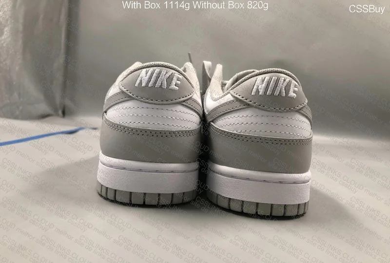 NIKE dunk low grey fog 3