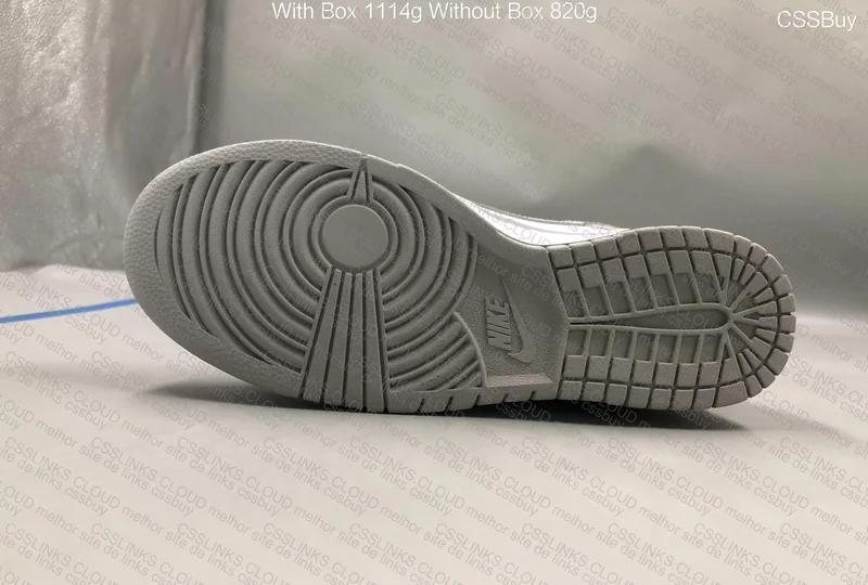 NIKE dunk low grey fog 6