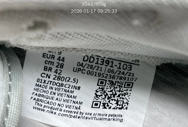 Nike Dunk Low Grey Fog 7