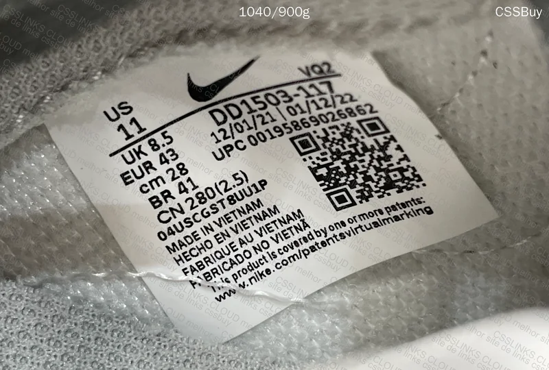 Nike Dunk Low Light Smoke Grey 8