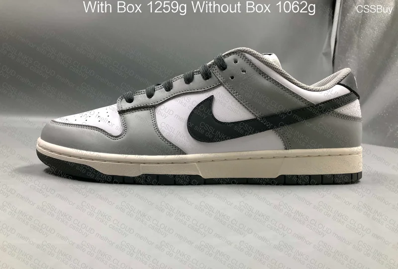 Nike Dunk Low Light Smoke Grey M Batch 8