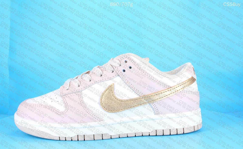 Nike Dunk Low Metallic Gold 5