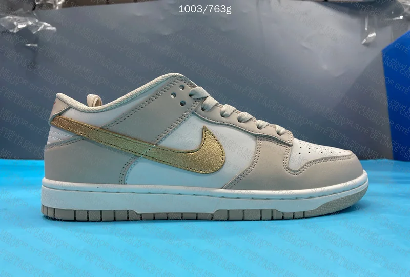 Nike Dunk Low Metallic Gold 3