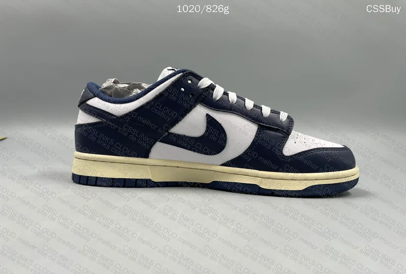 Nike Dunk Low Midnight Navy (AJUDA. GL???) 4