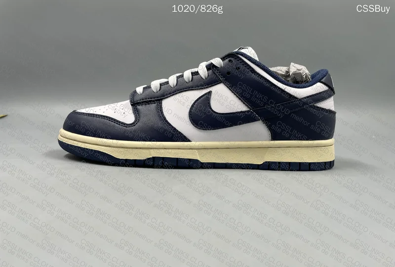 Nike Dunk Low Midnight Navy (AJUDA. GL???) 5
