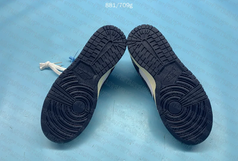 Nike Dunk Low Midnight Navy and White 4