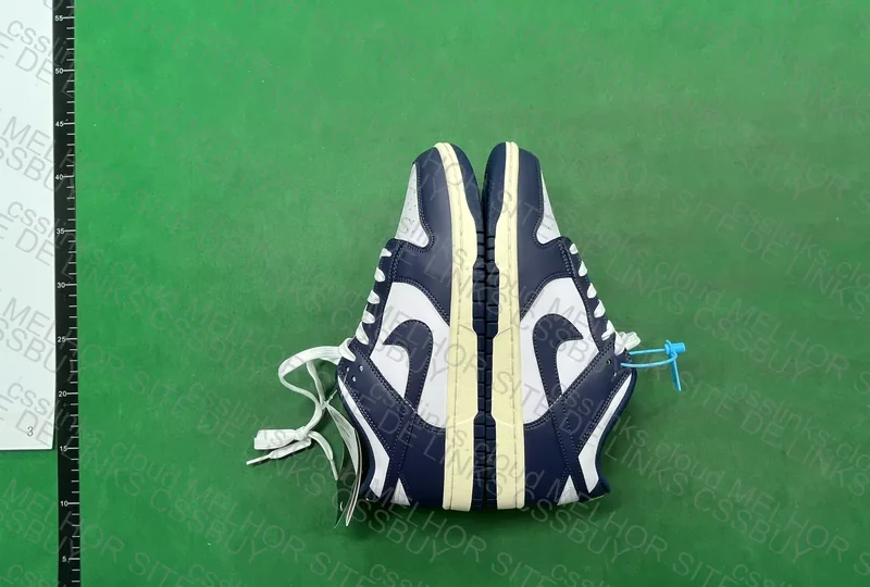 Nike Dunk Low Midnight Navy and White