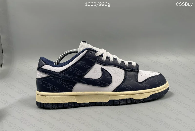 NIKE DUNK LOW NAVY 8