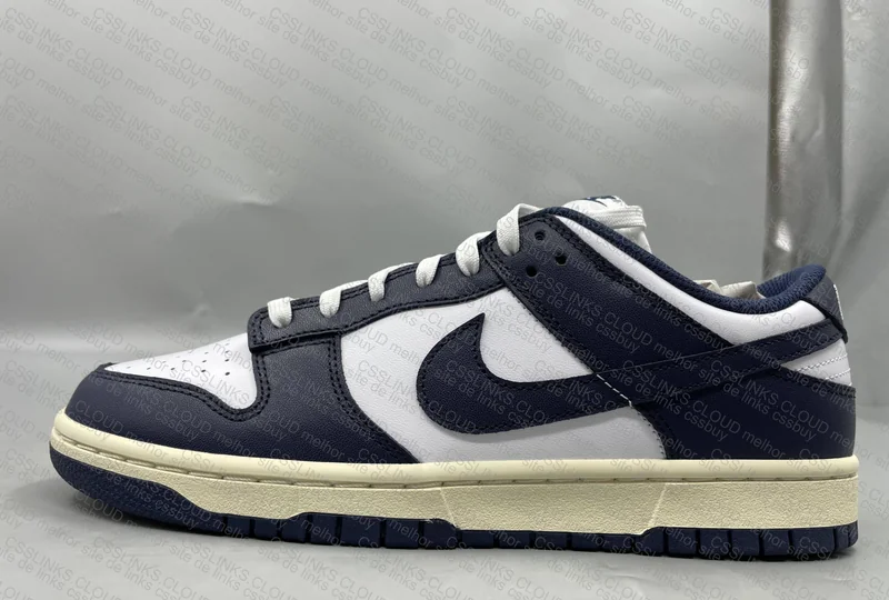 Nike Dunk Low Navy 3