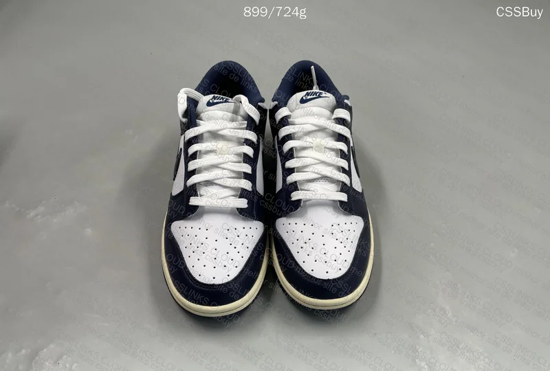 NIKE DUNK LOW NAVY BLUE 2