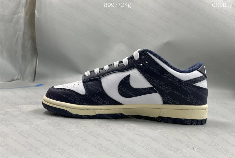 NIKE DUNK LOW NAVY BLUE 6