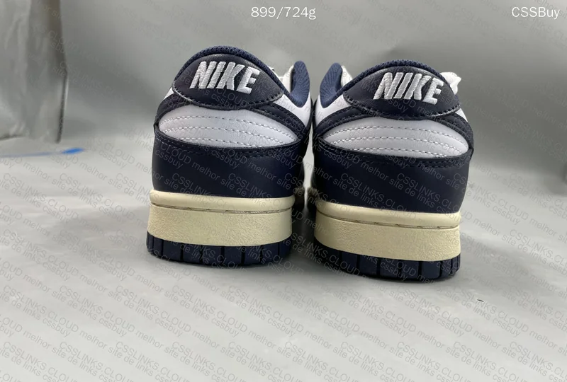NIKE DUNK LOW NAVY BLUE 8