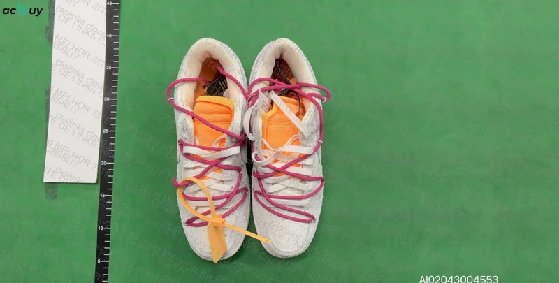 NIKE DUNK LOW OFF WHITE 5