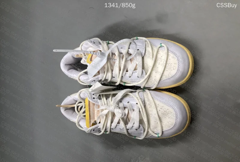 Nike Dunk Low Off-White Lot 1 of 50 2