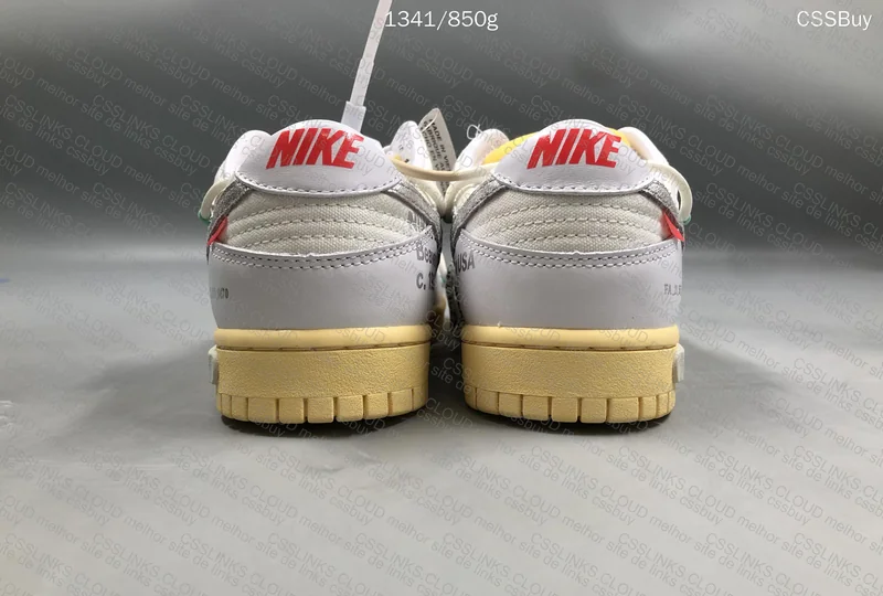Nike Dunk Low Off-White Lot 1 of 50 4