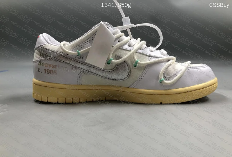 Nike Dunk Low Off-White Lot 1 of 50 6