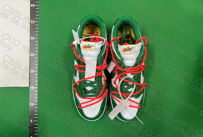 Nike Dunk Low Off-White Pine Green