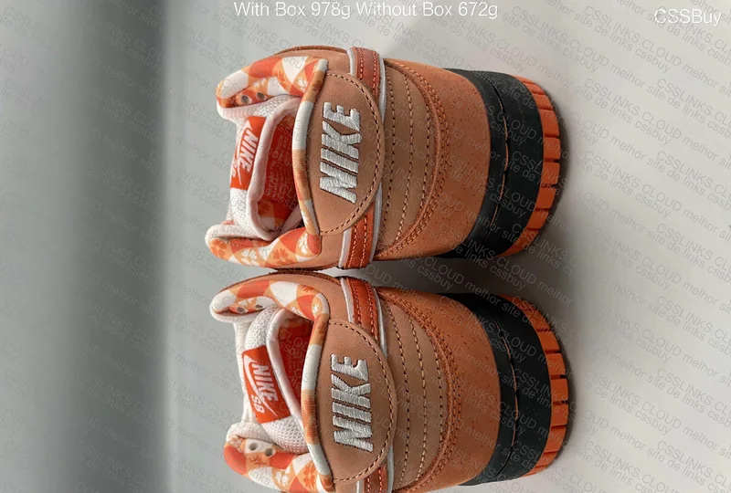 Nike dunk Low Orange Lobster 4