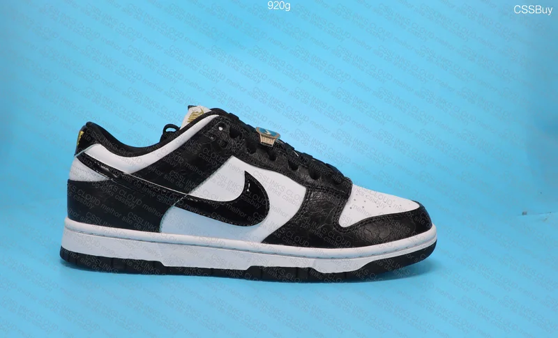 Nike Dunk Low Panda gold Buckle 2