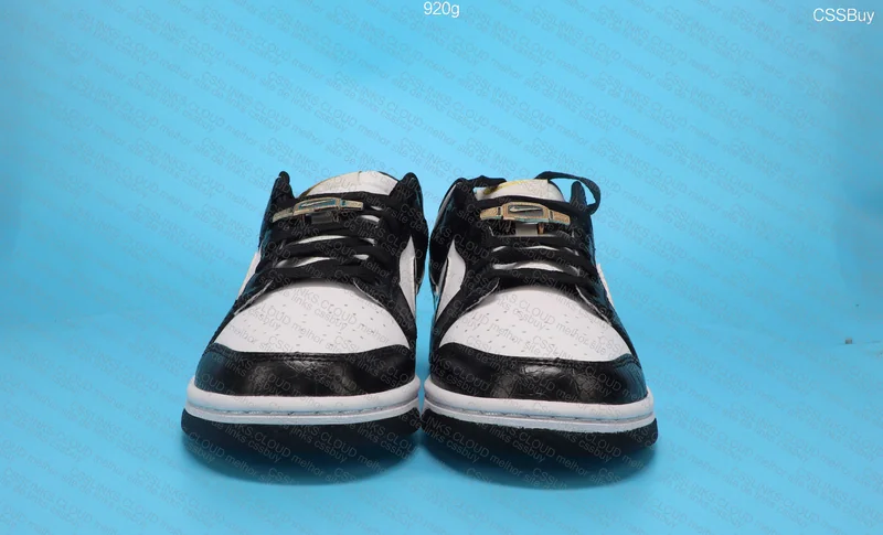 Nike Dunk Low Panda gold Buckle 5