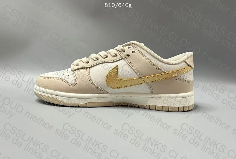 Nike Dunk Low Phantom Metallic Gold