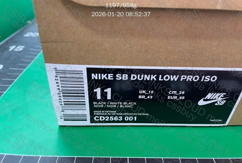 Nike Dunk Low Pro Black Gun 7