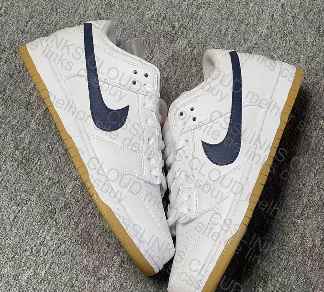 Nike Dunk Low Pro ISO 'Orange Label/White Navy'