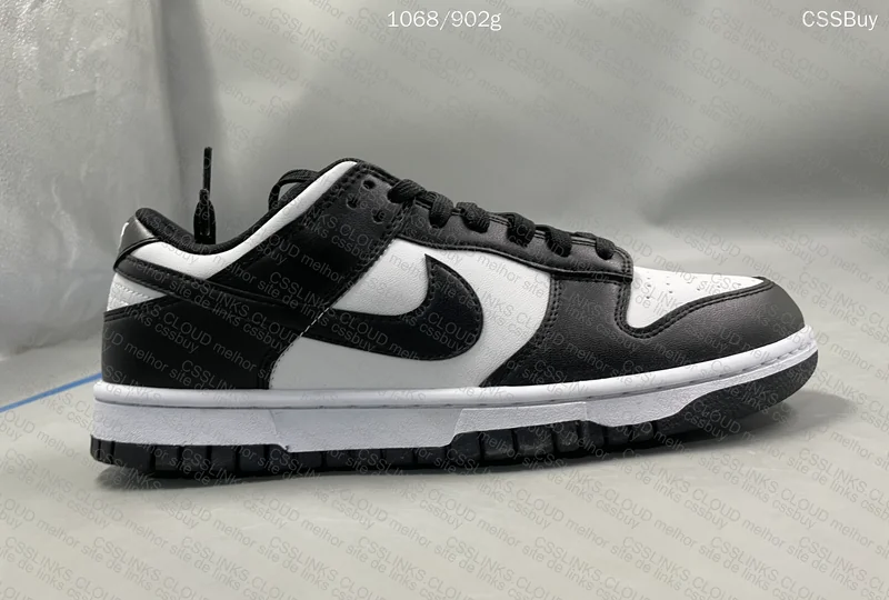 Nike Dunk Low Retro White and Black 3