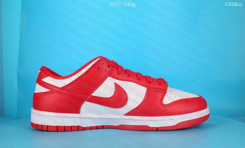 Nike Dunk Low Retro Panda/University Red (First Purchase)