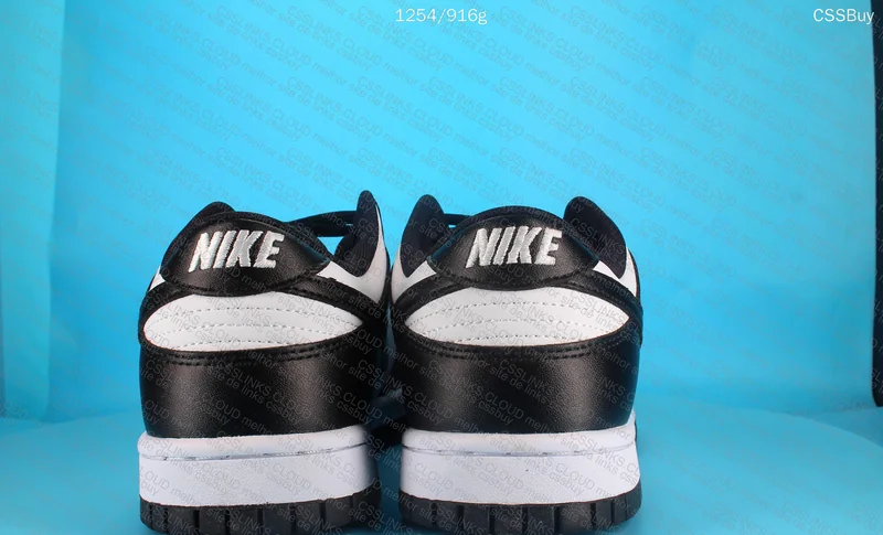 Nike Dunk Low Retro Panda/University Red (First Purchase) 6