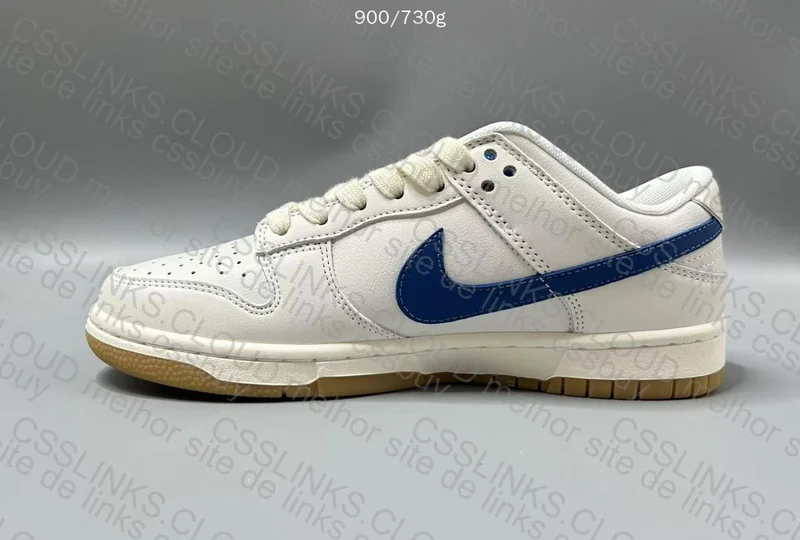 Nike Dunk Low Sail Dark Marina Blue 6