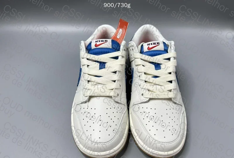 Nike Dunk Low Sail Dark Marina Blue 8
