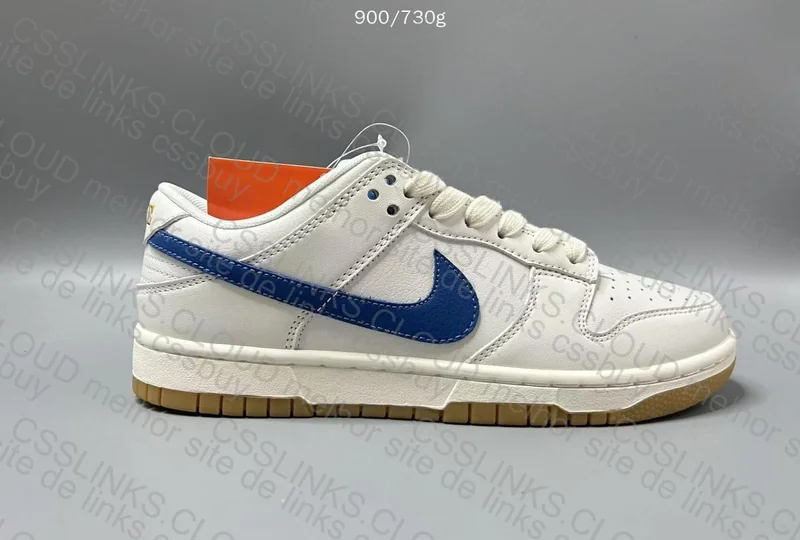 Nike Dunk Low Sail Dark Marina Blue 9
