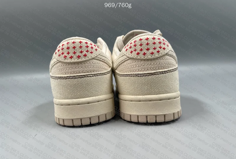 NIKE DUNK LOW "SASHIKO LIGHT OREWOOD BROWN" 5