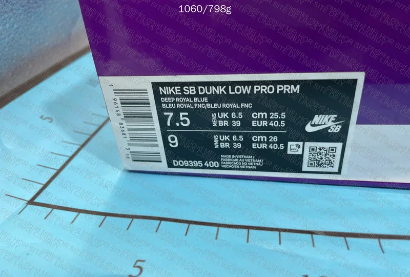 Nike Dunk low sb La dodgers 7
