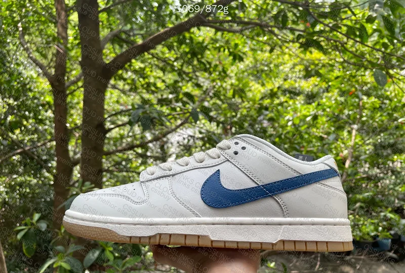 Nike Dunk Low SE Sail Dark Marina Blue 5