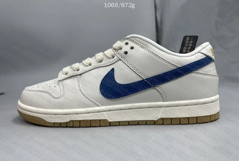 Nike Dunk Low SE Sail Dark Marina Blue 7