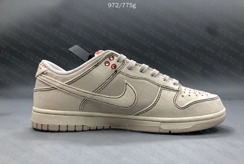 Nike Dunk Low SE Sashiko Light Orewood Brown SALE 4