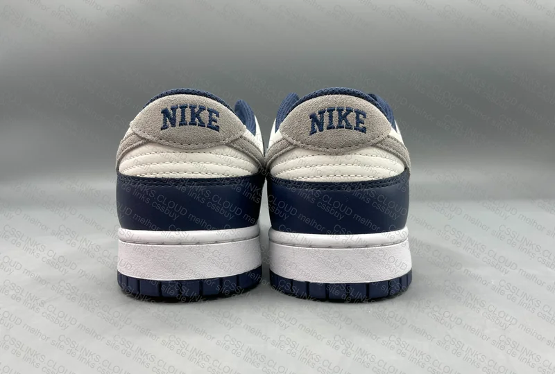 Nike Dunk Low - Summit White/Midnight Navy