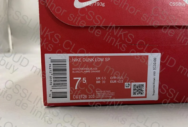 Nike Dunk Low Syracuse