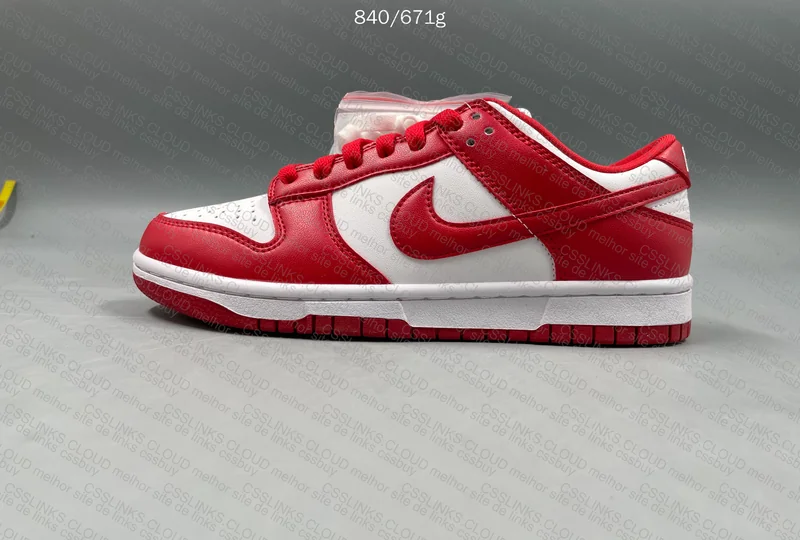 Nike Dunk Low University Red 4