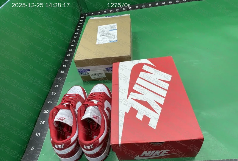 Nike dunk low university red 2