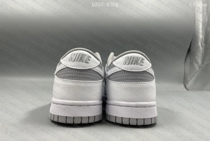 Nike Dunk Low White and Grey 3