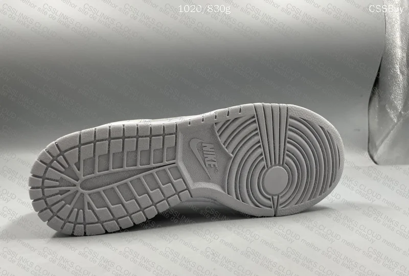 Nike Dunk Low White and Grey 6