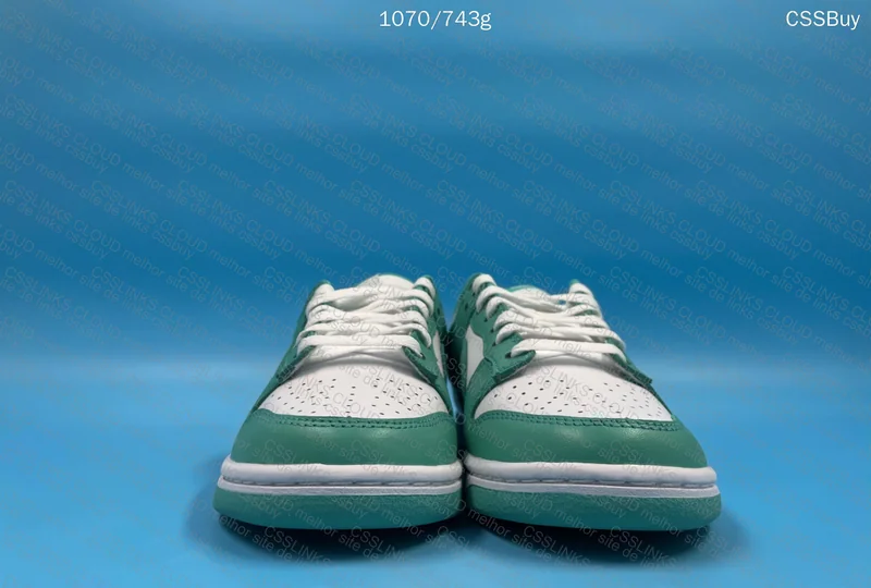 Nike Dunk Low White Green 3