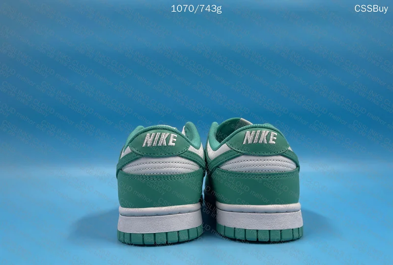 Nike Dunk Low White Green 4