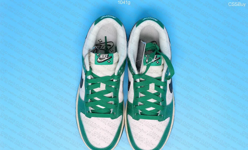 Nike Dunk Low White Green Lottery