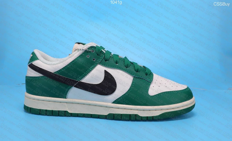 Nike Dunk Low White Green Lottery 5