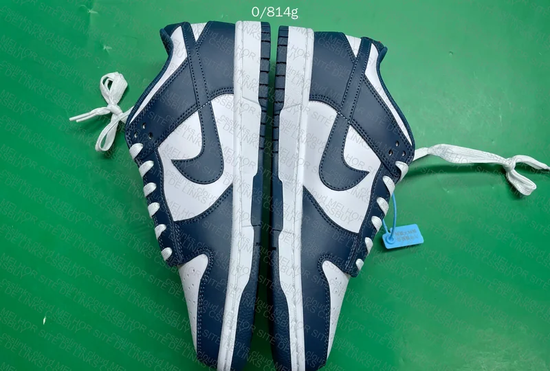 Nike Dunk Low White Navy 2