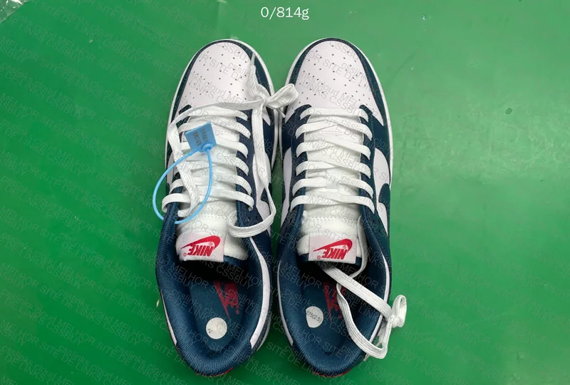 Nike Dunk Low White Navy 3
